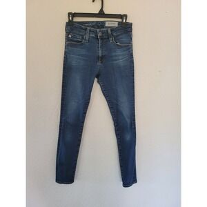 AG Jeans The Farrah Skinny‎ Ankle High-Rise Dark Wash Denim Women's Size 26 #3
